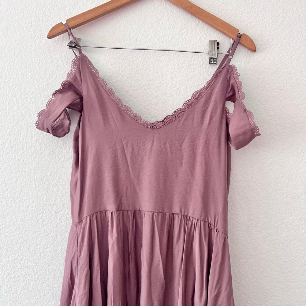 Joyfolie Mia Joy Coral Dress in Orchid Sz S - Picture 7 of 8